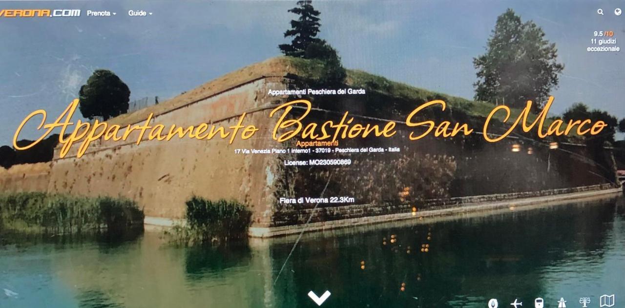 Appartamento Bastione San Marco Peschiera del Garda Bagian luar foto
